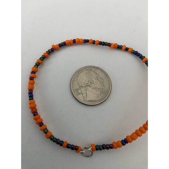 colored wire bangle bracelet - Picture 3 of 4